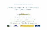 Análisis para la Cohesión del Territorio. - Montes de Toledo · propio desarrollo del territorio de MONTES DE TOLEDO. Los indicadores más repetidos son los comercios, con 1.006