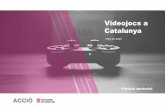 Videojocs a Catalunya...Videojocs a Catalunya | Píndola sectorial 6El sector dels videojocs a escala global MÓN EUROPA OCCIDENTAL Espanya és el 4t país europeu i 9è del món en