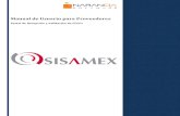 Manual de Proveedores Sisamex - Microsoft Azurebuzonnarancia.azurewebsites.net/Documentos/Sisamex/... · 2019-06-05 · Title: Microsoft Word - Manual de Proveedores Sisamex.docx