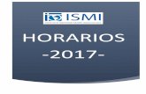 HORARIOS -2017-ismi.edu.ar/wp-content/uploads/2017/03/HORARIOS-GENERAL.pdf · 2017-03-12 · Establecimiento: Instituto Superior María Inmaculada. Carrera: Profesorado de Educación