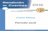 Rendición de Cuentas 2016 - República de El Salvador · Rendición de Cuentas 2016 ORAO JUDICIA CORTE SUPREMA DE JUSTICIA 7. Casaciones. El promedio de casaciones es de 14 ingresos