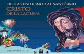Santísimo Cristo de La Laguna, detalle. Foto: La Mirada ...lalagunaahora.com/wp-content/uploads/2017/08/39025... · saludo del rector del santuario del santÍsimo cristo pág. 17