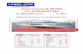 Gran Crucero de RUSIA M.S. TCHAIKOVSKI 11 días/10nlubel.com/wp-content/uploads/2017/05/CRUCERO-RUSIA-3.pdf · Llegada y visita panorámica a pie de Uglich, es una ciudad perteneciente