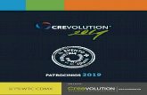 PATROCINIOS 2019 - Crevolutioncrevolution.net/descargas/crev2019-brochure-patrocinios.pdfque motivará a las MENTES + BRILLANTES DE LA INDUSTRIA a generar, plasmar y llevar a cabo