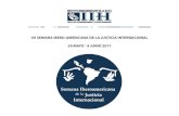 Programa VII Semana iberoamericana de Justicia ...Programa Paz y Justicia de La Haya del Ministerio de Asuntos Exteriores 11h30-13h30 Ventajas y desventajas de la elección de la Corte