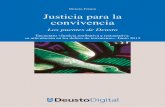 Forum Justicia convivencia - Deusto - Publicaciones · bate universitario. Junio 2000, edición a cargo de Javier Elzo y Gema Bizcarrondo (Universidad de Deusto, Bilbao, 2000), y