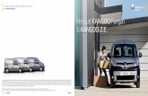 Amplía la experiencia Renault Kangoo Furgón & Z.E. …...Disponible en 2 longitudes (Furgón y Furgón Maxi, disponible en Doble Cabina), la gama Kangoo Furgón ofrece numerosas