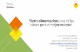“Retroalimentación: una de las claves para el mejoramientoarchivos.agenciaeducacion.cl/Presentacion_Carlos_Taller... · 2018-12-28 · “Retroalimentación: una de las claves