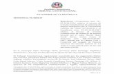 República Dominicana TRIBUNAL CONSTITUCIONAL EN NOMBRE … · segundo sustituto; Hermógenes Acosta de los Santos, José Alejandro Ayuso, Alba Luisa Beard Marcos, Víctor Joaquín