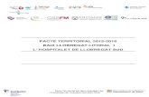 PACTE TERRITORIAL 2015-2016 BAIX LLOBREGAT LITORAL I · Pacte Territorial pel Baix Llobregat Litoral i l’Hospitalet de Llobregat Sud 2015-2016 Acords en l’àmbit dels objectius