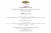 MENÚ A (2019) - La Barca del Salamanca · (al roquefort, a la pimienta o a la brasa con patata panadera y verduras a la brasa) Postre (a elegir) Tarta Milhojas de Crema o Sorbete