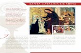 La Eucarist ía y SANTA CATALINA DE SIENASANTA CATALINA DE SIENA 1347-1380 La Eucarist ía y Jesús se apareció ante Santa Catalina para revelarle que así como un gran fuego no disminuye