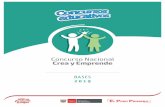 UGEL Jaén | Educación - BASES CREA Y EMPRENDE 2019 final · 2019-08-22 · Desarrollar competencias de emprendimiento, creatividad e innovación en los estudiantes del primer, segundo,