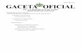 DE LA REPÚBLICA DE CUBA MINISTERIO DE JUSTICIA...2016/03/04  · ISSN 1682-7511 DE LA REPÚBLICA DE CUBA MINISTERIO DE JUSTICIA Información en este número Gaceta Oficial No. 21
