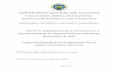 UNIVERSIDAD CENTRAL DEL ECUADOR · 2019-01-14 · 1.2.1 Definición OIT 1986 ... riesgo psicosociales y el estrés laboral en la población estudiada, el objetivo es: Determinar la