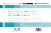 Guía de práctica clínica del recién nacido con asfixia perinatal · 2018-03-16 · (exposición a eventos capaces de producir asfixia, por ejemplo abrupcio de pla-centa); cuando