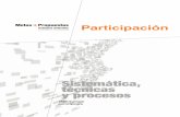 Elaboración de la Estrategia · Elaboración de la Estrategia Territorial de la Comunitat Valenciana: Formulación de objetivos y criterios 003 Participación Dentro del procedimiento