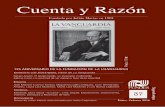 Conózcanos, - Cuenta y Razoncuentayrazon.com/wp-content/uploads/2016/05/revista37.pdf · CARTA DEL DIRECTOR. Javier Fernández del Moral. Pág. 7 Cultura y marxismo en la España