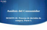 Análisis del Consumidor - UNID€¦ · Análisis del Consumidor SESIÓN #6 Proceso de decisión de compra. Parte I. Contextualización El marketing siempre ha tenido un especial