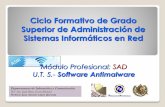 Presentación de la Asignatura - UMdis.um.es/~lopezquesada/documentos/IES_1314/SAD/curso/UT5/UT5.pdfClasificación del Malware 3.- Protección y Desinfección Ejemplos Prácticos Referencias