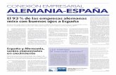 CONEXIÓN EMPRESARIAL ALEMANIA-ESPAÑA...Empresarial y Expectativas 2018-2021’ nos ofrecen desde hace 25 años, son un buen termómetro pa - ra medir la temperatura del nivel de