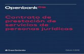 Contrato de - Openbank...Las partes reconocen que sus derechos y deberes amparados en este Contrato pueden figurar como referencia a otros documentos o textos legales. 1.1 Contratación