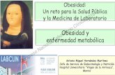 Obesidad y enfermedad metabólica - LABCLIN2018 · 2018-11-12 · Antonio Miguel Hernández Martínez Jefe de Servicio de Endocrinología y Nutrición Hospital Universitario “Virgen