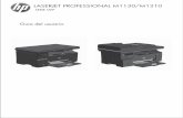HP LaserJet Professional M1130/M1210 MFP Series User …g-ecx.images-amazon.com/images/G/30/CE/Electronica/Manuals/B003F8LBYS.pdfConvenciones utilizadas en esta guía SUGERENCIA: Los