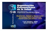Nutrición, Salud y Desarrollobvssan.incap.int/local/file/PubNut-Perú/texcom/nutricion/Nut-Salud.pdf · América Latina y el Caribe Argentina Belice Guatemala Brasil México El Salvador