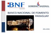BANCO NACIONAL DE FOMENTO PARAGUAY · Banco Central del Paraguay, el Banco Nacional de Fomento realiza la consulta pertinente referente a la inclusión del vuelo forestal como garantía