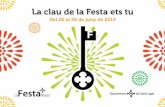 Del 26 al 29 de juny de 2014 - Ajuntament de Sant Cugat€¦ · Pol i Orquestra Simfònica Fusió Sant Cugat Concert a benefici de Càritas Preu: 5 € Nens (fins a 14 anys): 3 €