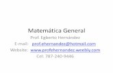 Matemática General - Prof.EHernandezprofehernandez.weebly.com/uploads/1/4/1/1/14115591/... · 2018-09-07 · –De cuantas formas distintas puede guardar los chocolates? •Pilar