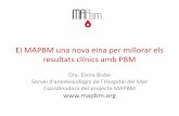 El MAPBM una nova eina per millorar els resultats clínics amb PBM · dels casos la seva indicació és. inapropiada o evitable. La transfusió és un factor independent i dosi dependent