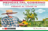 BOLETÍN DIGITAL Mayo 2020 MEDIDAS DEL GOBIERNO · llones para el programa Agroideas, que permitirán el cofinanciamiento de planes de negocios con fondos no reem-bolsables. “En