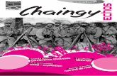 N Chaingy echos · 04 Chaingy Echos † Novembre 2009 † N°68 "Pour commémorer les 90 ans de la signature du Traité de Versailles mettant fin à la première guerre mondiale,le