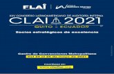 Socios estratégicos de excelenciaclaiflai.org/wp-content/uploads/2020/05/Brochure_Clai_2021_mayo.pdfSocios estratégicos de excelencia *Foto cortesía de Quito Turismo. Inscríbase
