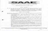 Regulamento SAAE 2013 - SAAE Pedreira · lei, neste Regulamento e nas normas complementares, expedidas pelo Diretor Geral ... Art. 122 Em todo projeto de loteamento o SAAE deverá