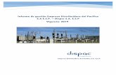Informe de gestión Empresa Distribuidora del Pacífico S.A ... · Informe de gestión Empresa Distribuidora del Pacífico S.A E.S.P. – Dispac S.A. E.S.P Vigencia: 2019 Empresa