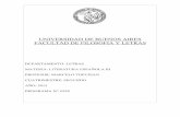 UNIVERSIDAD DE BUENOS AIRES FACULTAD DE FILOSOFIA Y … · 2013-07-03 · universidad de buenos aires facultad de filosofÍa y letras departamento de letras materia: literatura espaÑola