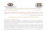 Newsletter del Cuerpo Consular de Puerto Rico · Newsletter del Cuerpo Consular de Puerto Rico, 4 Page 1 Newsletter del Cuerpo Consular de Puerto Rico MMXI – Volumen 3, Número