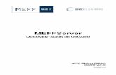 MEFFServer · Ofrece tanto información en tiempo real como histórica. Los datos de Negociación y Liquidación pueden ofrecerse durante la sesión a otras aplicaciones mediante: