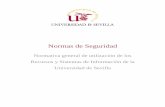 Normas de Seguridad - Universidad de Sevillasic.us.es/sites/default/files/seguridad/normativa_uso_recursos_si_us.pdf · propiedad intelectual y uso de herramientas telemáticas, así
