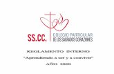 INDICE - Colegio de los Sagrados Corazones: Arequipa, Perú INTERNO 2020 1.2..pdfEl Colegio particular de los Sagrados Corazones, promovido por la Congregación de los Sagrados Corazones,
