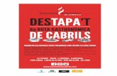 NOTA DE PREMSA - Associació d'Hostalers de Cabrils · Infants de Barcelona durant la 6ª Ruta Gastronòmica de Cabrils, ... 26 d'octubre– Si ets dels que gaudeixen fent una sortida