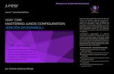 vDay One: Mastering Junos Configuration (Edicion en Espanol)...técnicas de configuración, este lab basado en Junosphere impulsará tu ... n Notepad++ - Lector de ficheros de configuración