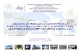 Presentaci n de Tesis IMPSA - Monografias.com · gerencia comercial gerencia de proyectos gerencia administrativa gerencia tocoma gerencia macagua estructura organizacional. planteamiento