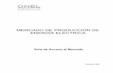 MERCADO DE PRODUCCIÓN DE ENERGÍA ELÉCTRICA · internacionales de energía eléctrica (BOE 23.07.98). • Real Decreto 2818/1998, de 23 de diciembre, sobre producción de energía