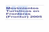 Movimientos Turísticos en Fronteras (Frontur). Año 2005€¦ · origen del 38,2% de los turistas de esta comunidad y que tuvo un crecimiento del 11,1% respecto a 2004. 9 La Comunidad