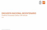 Resultados Encuesta Bicentenario 2018 Módulo …...©#©#GfK#2016#|#Encuesta#Bicentenario#2016Encuesta#Nacional#Bicentenario#2018#6Universidad#Católica#6GfK#Adimark 3 Antecedentes