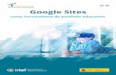 Nº 32 Google Sites · Google Sites como herramienta de portfolio educativo Author: María Barceló Martínez Subject: Este artículo está dedicado a la herramienta Google Sites
